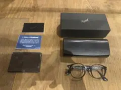 Persol ダークブラウン ウェリントン　PERSOL 3153V/24