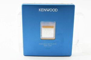 KENWOOD DMC-V55-L ポータブルMDプレイヤー ブルー(電池欠品)(2144859