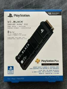 ウエスタンデジタル Western Digital 内蔵SSD PS5公式ライセンス版 WD_Black SN850P PCIe Gen4 M.2 2TB 未開封品 WDBBYV0020BNC-WRSN