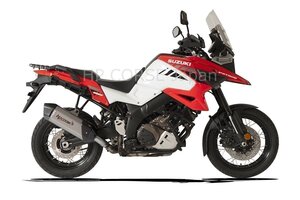 ※車検対応 SUZUKI V-STORM 1050 2020～2023 スリップオンマフラー HP CORSE エイチピーコルセ