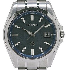 ★未使用！CITIZEN シチズン The CITIZEN ザ・シチズン AQ4091-56M A060-T027351 藍染和紙文字盤 エコ・ドライブ メンズ★