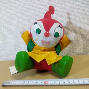  それいけ!アンパンマン ドキンちゃん ぬいぐるみ 傘袋マスコット カーグッズシリーズ タグ付き セガ 1995 中国製 未チェック ジャンク扱い