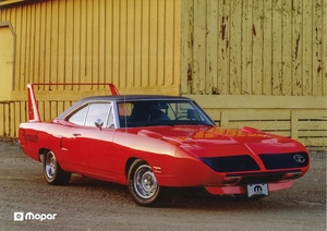 ポスター★1970 Plymouth Superbird★プリムス スーパーバード★Mopar/モパー/ロードランナー/Dodge/世田谷ベース/The King