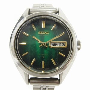 セイコー SEIKO 21Jewels 腕時計 アナログ 自動巻き デイデイト 2706-0300 文字盤 緑 グリーン ウォッチ ■GY18 レディース