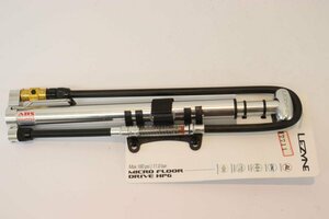 ▲LEZYNE レザイン MICRO FLOOR DRIVE HPG 米仏両用 携帯ポンプ 未使用品