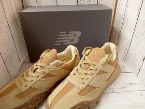 【美品】AURALEE×New Balance スニーカー ベージュ コラボモデル XC-72 CAMEL UXC72AL 限定モデル キャメル ニューバランス 28.0cm 箱有