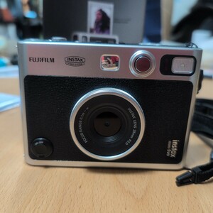 富士フイルム チェキ Evo ハイブリッドインスタントカメラ instax mini Evo FUJIFILM FI019