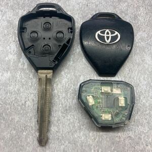 トヨタ TOYOTA 純正 キーレス キー 鍵 4ボタン 4B 動作確認済み 両側 スライド ノア ヴォクシー ウィッシュ アルファード アイシス K51077