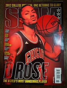 2011 Nov SLAM MAGAZINE #152 DERRICK ROSE / スラム 雑誌 デレック ローズ Jordan, Nike, Adidas NBA Basketball