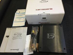 チューニング品　超美品！　ユニバーサルデジタルプリアンプ　carrozzeria カロッツェリア　RS-P99X カロッツェリア X プロセッサー　dsp