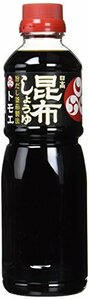 トモエ 日高昆布しょうゆ 500ml×2本