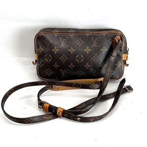 ジャンク LOUIS VUITTON ルイヴィトン ポシェット マルリー バンドリエール モノグラム ショルダーバッグ ストラップ切れ[03-4968