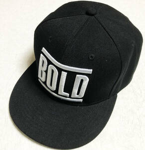 Bold（ボールド） - Logo スナップバックキャップ｜ハードコア｜オールドスクール｜ストレートエッジ｜レヴェレーション・レコード