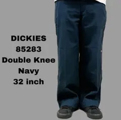 DICKIES ディッキーズ 85283 ダブルニー ルーズ ネイビー 32