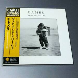 紙ジャケ　　　CAMEL　　　/　　　DUST　AND　DREAMS　　　　紙ジャケット　　国内盤　　　