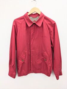 90s Aquascutum アクアスキュータム スイングトップ ドリズラージャケット ブルゾン ジャンバー レッド サイズM ヴィンテージ 90年代