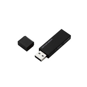 【5個セット】エレコム USBメモリー/USB2.0対応/セキュリティ機能対応/64GB/ブラック MF-MSU2B64GBKX5