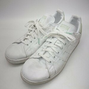 ◇ adidas stan smith アディダススタンスミス シンプル ワンポイントロゴ スニ－カ－ サイズ28.5 ホワイト系 メンズ E