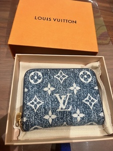 ルイヴィトン　コインパース　M81185　LOUIS VUITTON◆ジッピーコインパース コインケース　デニム