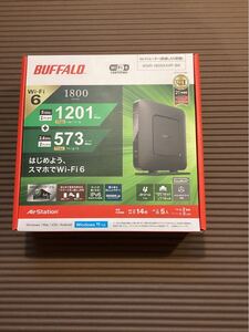 BUFFALO Wi-Fiルーター（無線LAN親機） WSR-1800AX4P-BK