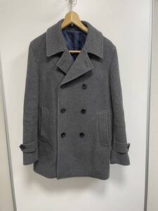 H06016 UNITEDARROWS GREEN LABEL RELAXING MERINOコート グレー M