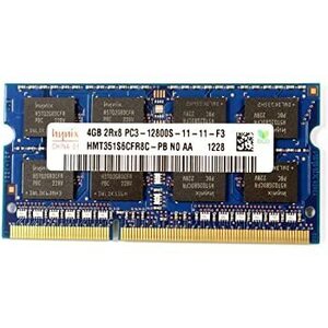 SKhynix 4GB*1枚 PC3-12800S(DDR3-1600) SO-DIMM ノートパソコン用メモリ型番：HMT351S6CFR8C-PB