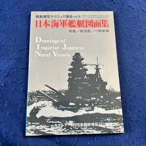 日本海軍艦艇図面集◆モデルアート10月号臨時増刊◆No.340◆Vol.6◆戦艦◆小戦艦篇◆ 駆逐艦