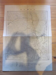 古地図　伊那富村図　2万5千分の1地形図◆昭和５年◆