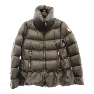 MONCLER モンクレール ANET GIUBBOTTO アネット フリル ダウンジャケット レディース グレー C20934638449 53048