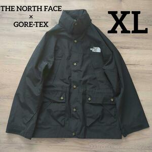 THE NORTHFACE×GORE-TEX■マウンテンパーカ　ナイロンパーカー　ジャケット　黒　ゴアテックス