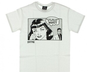 Thrasher Boyfriend Tシャツ ジャスティンビーバー着用S