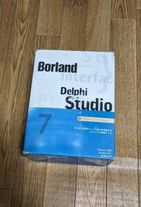 Borland Delphi Studio 7 PROFESSIONAL ビジュアル開発ツール ボーランド Windows 2000 XP 98