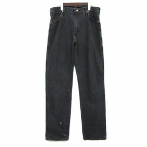 ★USA製★ Wrangler サイズ W32 L34 13MWZ カウボーイカット ブラック デニム パンツ ジーンズ ラングラ― 古着 ビンテージ 4M1505