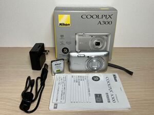 Nikon コンパクトデジタルカメラ COOLPIX A300 箱付き