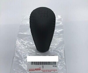 トヨタ 純正 タコマ カローラ フィルダー シフトレバー ノブ 6速 6Speed Shift Knob Dark Gray TOYOTA 未使用 LEXUS Genuine JDM OEM