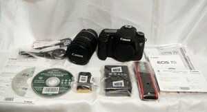 【未使用品】Canon EOS D7＋レンズ（EF-S18-200/3.5-5.6 IS）キャノン・イオスD7【送料無料】