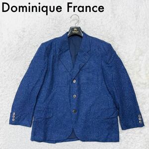 Dominique France ドミニクフランス テーラードジャケット ツイード メンズ 3B スリークラウン O122214-126