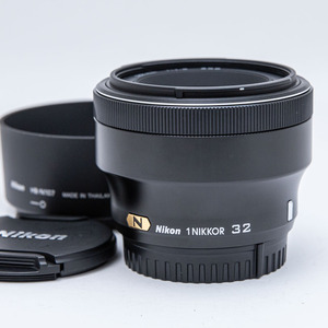 Nikon 1 NIKKOR 32mm F1.2 ブラック　【管理番号007933】