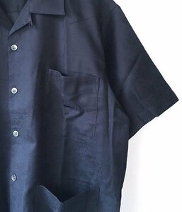 希少★新品本物【紺★サイズ2】★RIVERA CUBA SS SHIRT リベラキューバシャツ 正規店購入 ディセンダント 限定 入手困難 DESCENDANT 21S/S