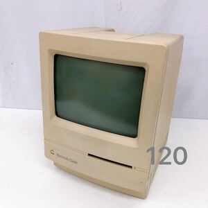 11AD106 Apple アップル Macintosh Classic マッキントッシュ クラシック モニター レトロ 希少 レア インテリア 現状品 