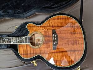 Takamine DMP50TH 限定生産15本 美しいハワイアンフレイムコア 美品