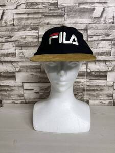 FILA フィラ 帽子 キャップ ブラック ブラウン