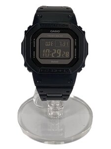 CASIO◆ソーラー腕時計・G-SHOCK/デジタル/ステンレス/BLK/BLK