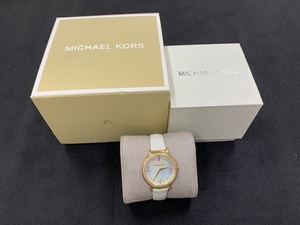 MICHAEL　KORS　マイケルコース　MK-2662　シェル文字盤　レディース腕時計　ジャンク品