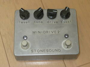 STONE SOUND　　MINI DRIVE 2　TS系オーバードライブ＋ブースト機能