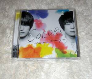 東方神起 JEJUNG＆YUCHUN COLORS CD 初回盤ジャケカ付ジェジュン　送料無料　即決　