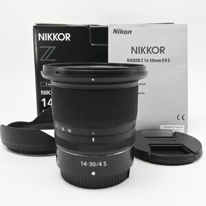 超美品/動作◎　Nikon 超広角ズームレンズ NIKKOR Z 14-30mm f/4S Zマウント　ニコン