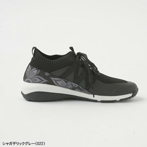 ラウドマウス ゴルフシューズ ニット スパイクレス LM-GS0003 772-978 紐タイプ カラー：ラトルスネーク（293） サイズ：23.5cm