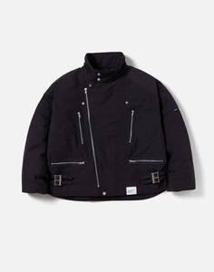 ★ NEIGHBORHOOD ネイハーフッド STANDCOLLAR RIDERS JACKET スタンドカラー ライダース ブラック Lサイズ 新品未使用品