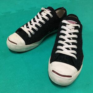 ビームス ハリスツイード ジャックパーセル風 スニーカー US10 USEDBEAMS Harris Tweed JACK PURCELL 28cm アメカジ 古着 スニーカー